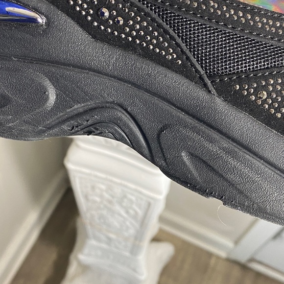 Skechers Black Sneakers with Iridescent and Studded Details - Picture 6 of 9